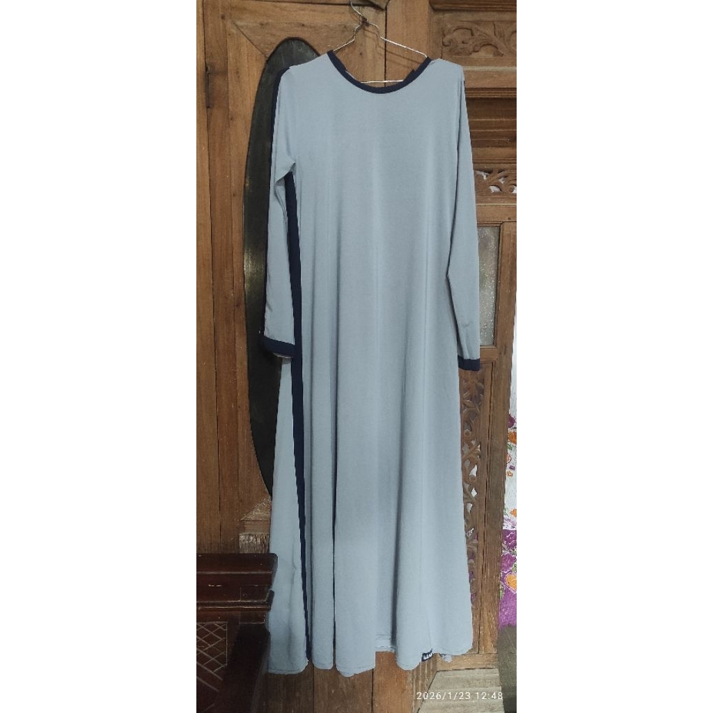 gamis "Ukhti"baru bahan jersey premium