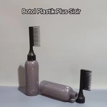 Botol Sisir Botol Kosong Perawatan Rambut Botol Serum rambut Botol Pewarna Rambut Botol Warna Rambut