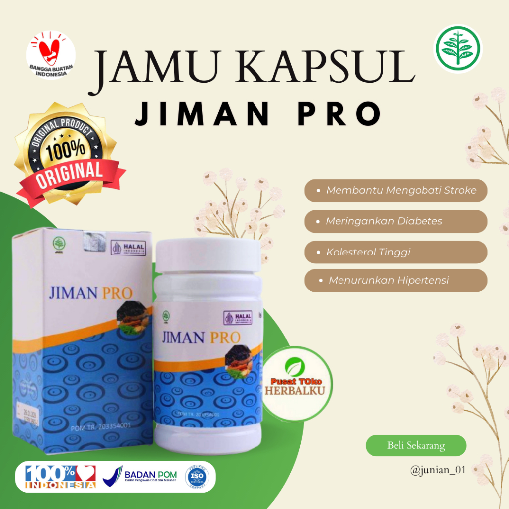 Jiman Pro | Kapsul Jiman Pro | AGEN RESMI
