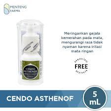 Cendo Asthenof Tetes Mata 5mL Mata Merah Kering