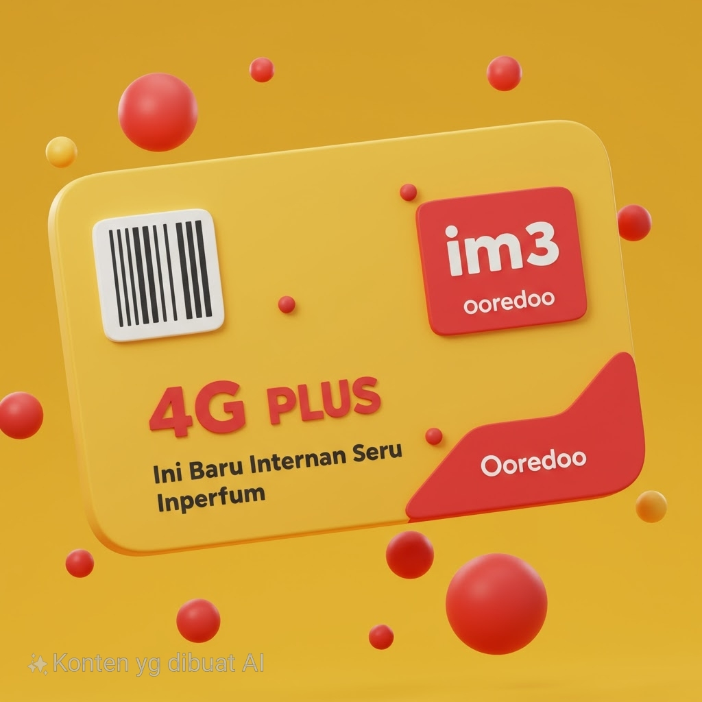 Kartu Perdana indosat ooredo 3gb kuota nasional(SEGEL)