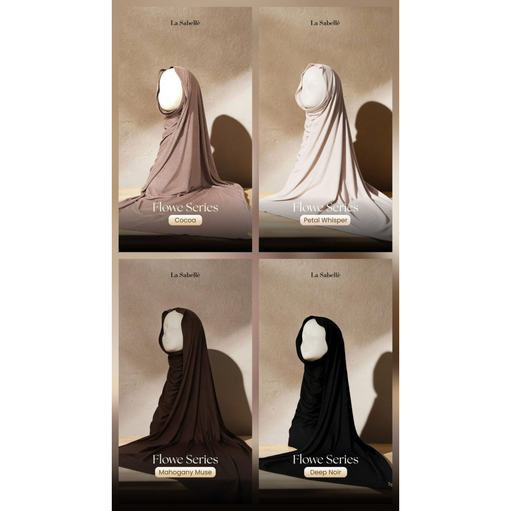 New La Sabelle Flowe Series - Pashmina Mleyot