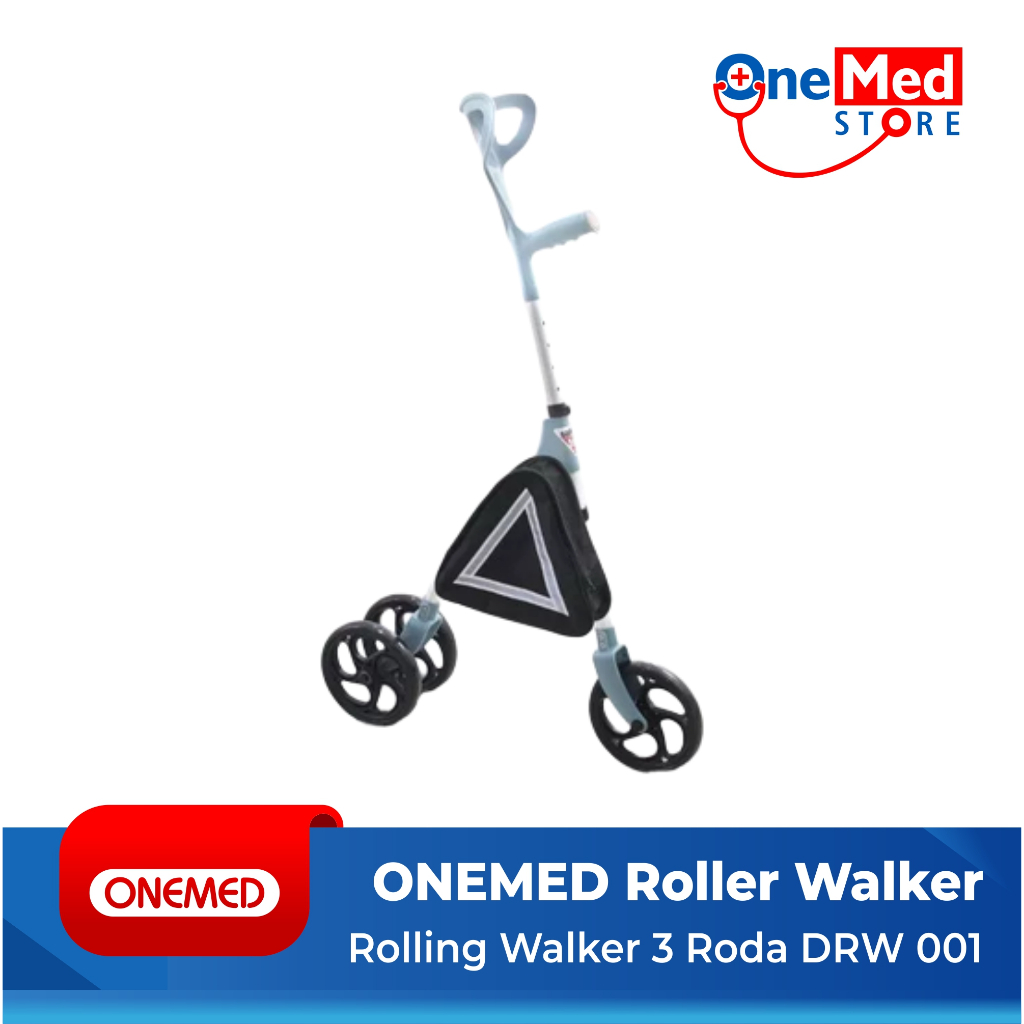 ONEMED Roller Walker Rolling Walker 3 Roda DRW 001