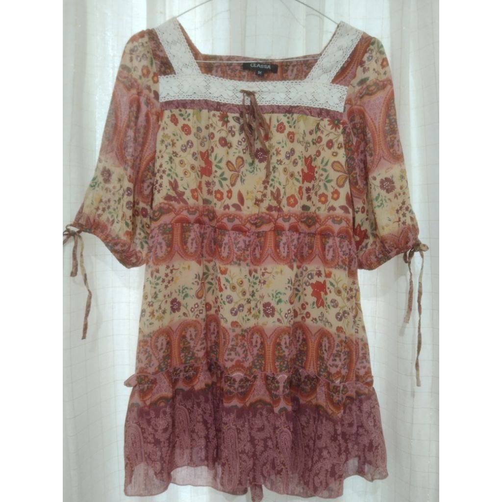 Preloved dress bohemian