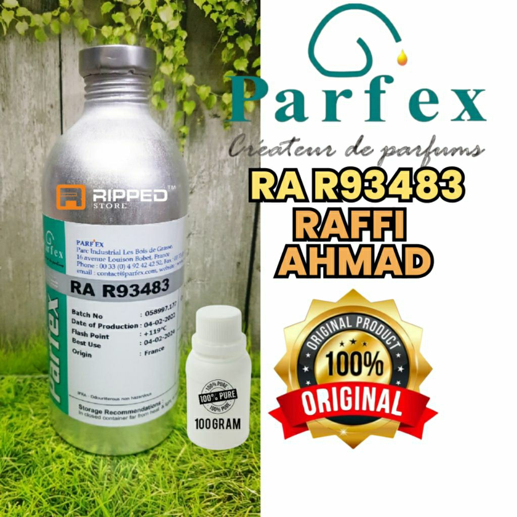 100ml Bibit Parfum Murni Raffi Ahmad Original Parfex