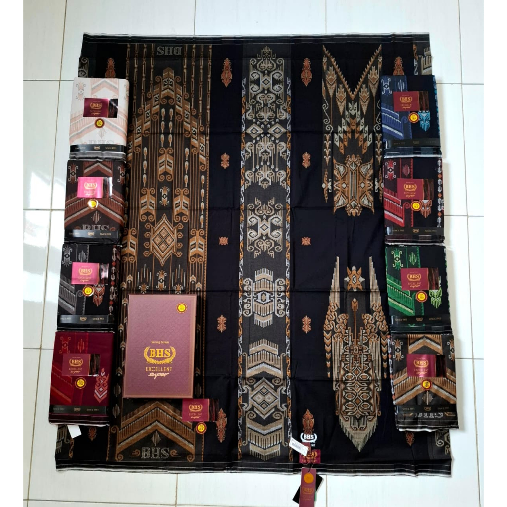 Sarung BHS Excellent Gold  Motif E58 SUPER JEA | Herotekstil