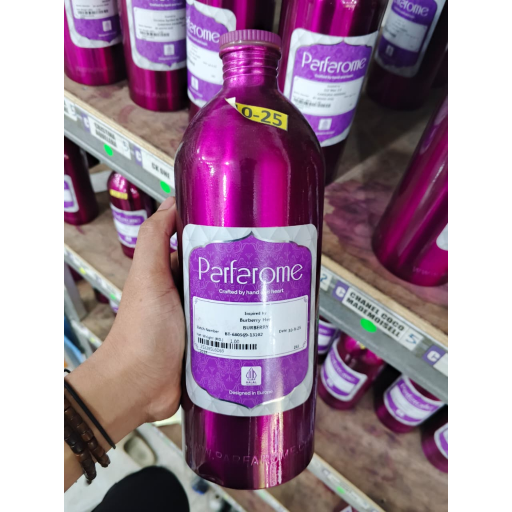 BURBERRY HER BY PARFAROME DELUXE - Bibit parfum Deluxe murni 100% tanpa campuran original pabrik