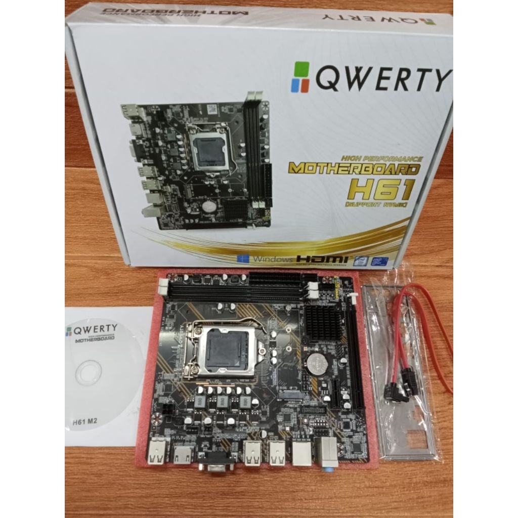 MOTHERBOARD QWERTY H61 NVME