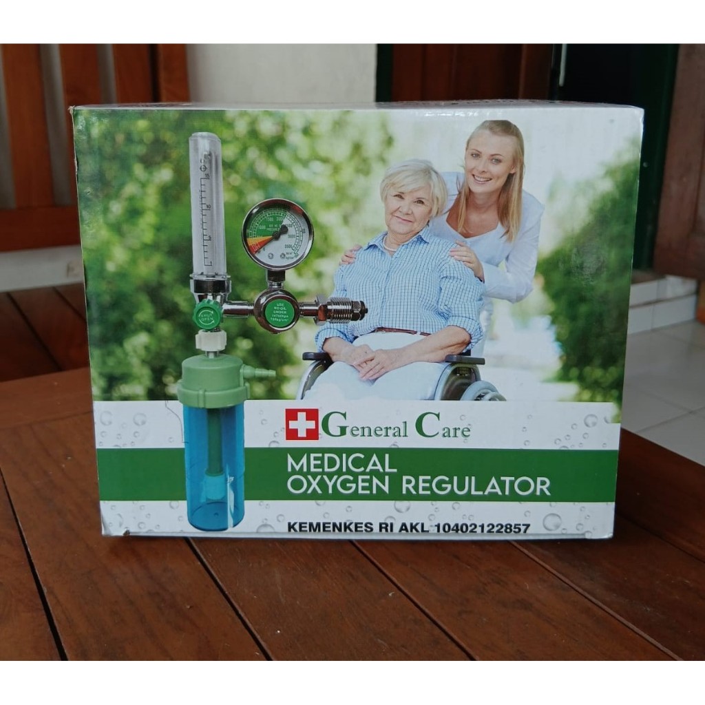GENERAL CARE REGULATOR OKSIGEN O2 MEDICAL OXYGEN REGULATOR