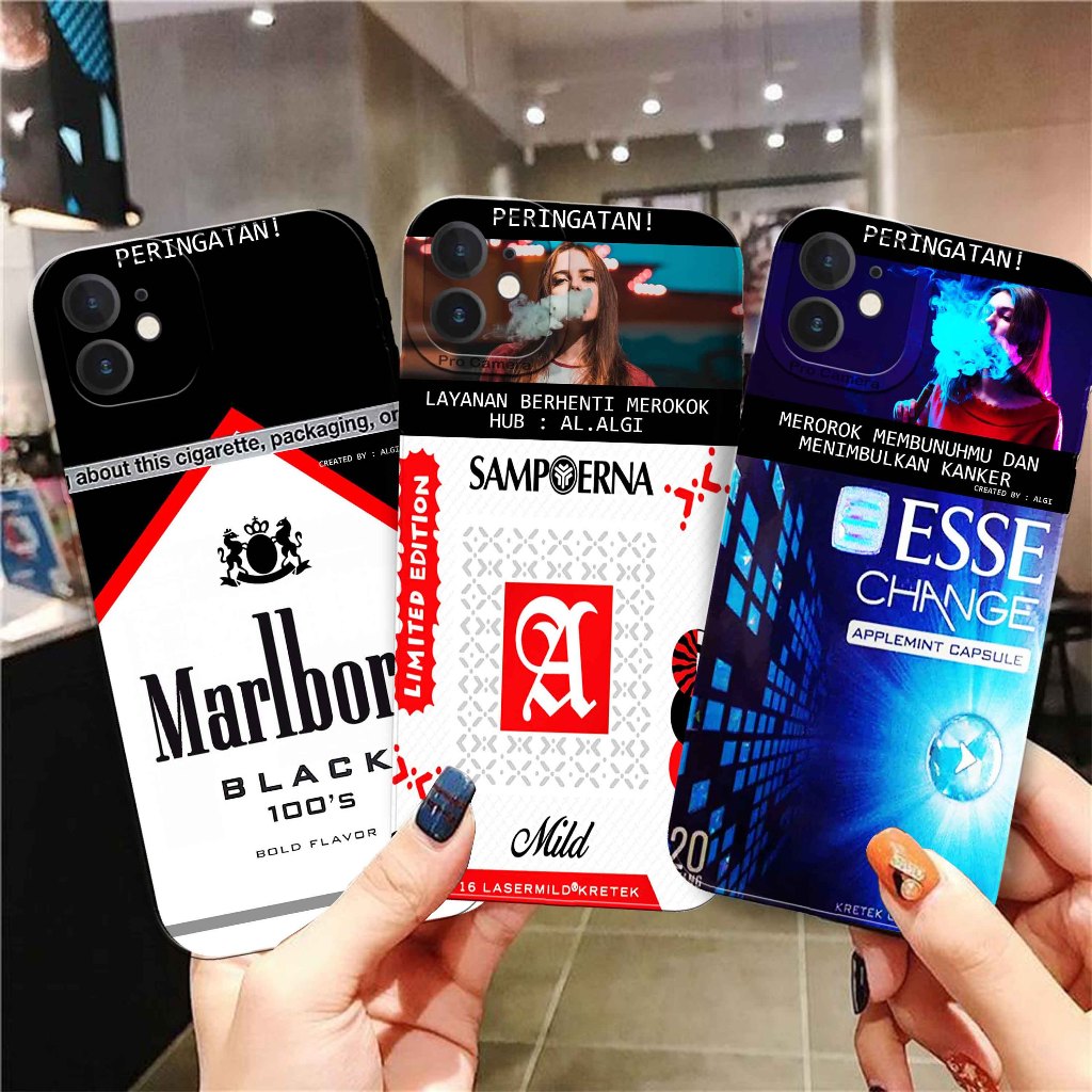 Softcase Untuk iPhone 11 / 11 Pro / 11 Pro Max / 12 / 12 Pro / 12 Pro Max -  Fashion Printing { SMOK