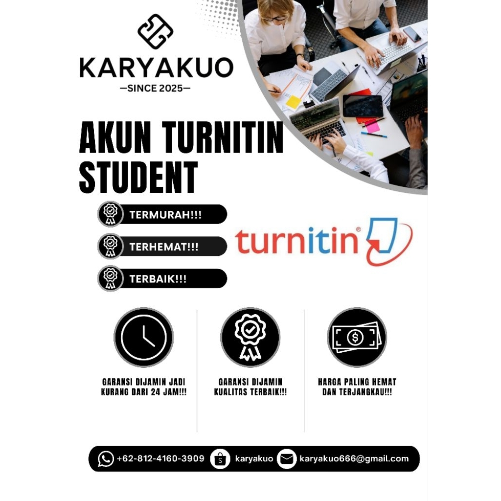 AKUN TURNITIN STUDENT TERMURAH