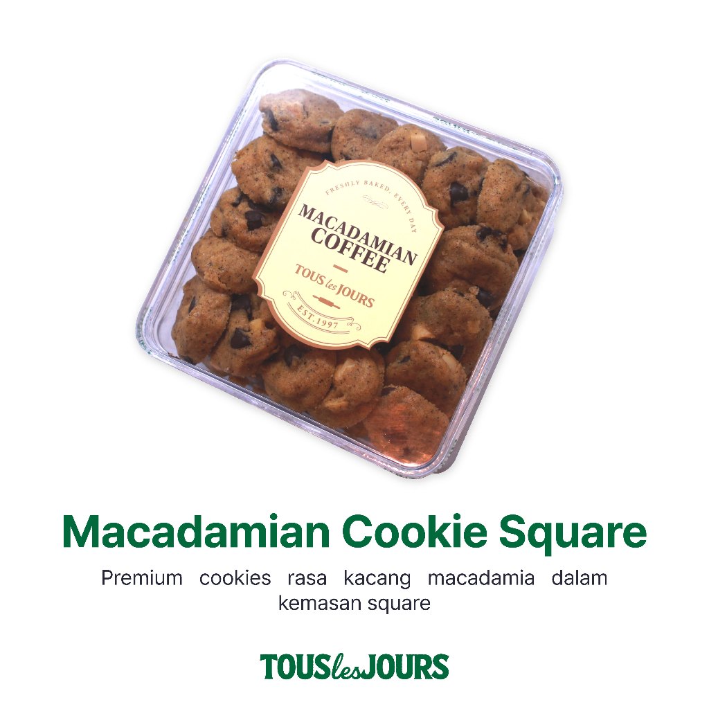 TOUS les JOURS - Macadamian Cookie Square