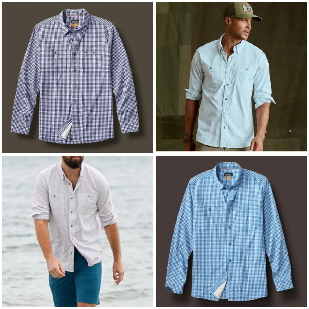 Kemeja Orvis Long Sleeve Kemeja Kotak Long Sleeve