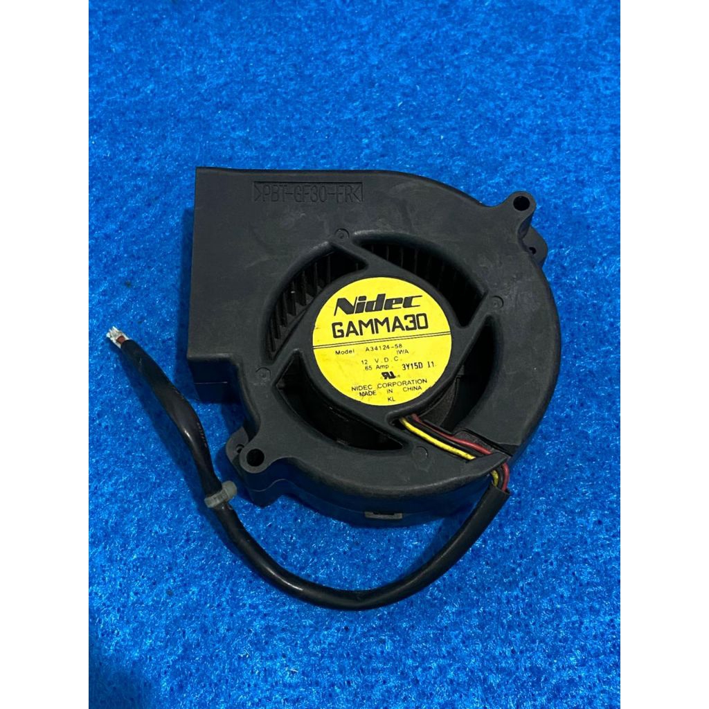 kipas blower keong Nidec30 9×9 12v65A