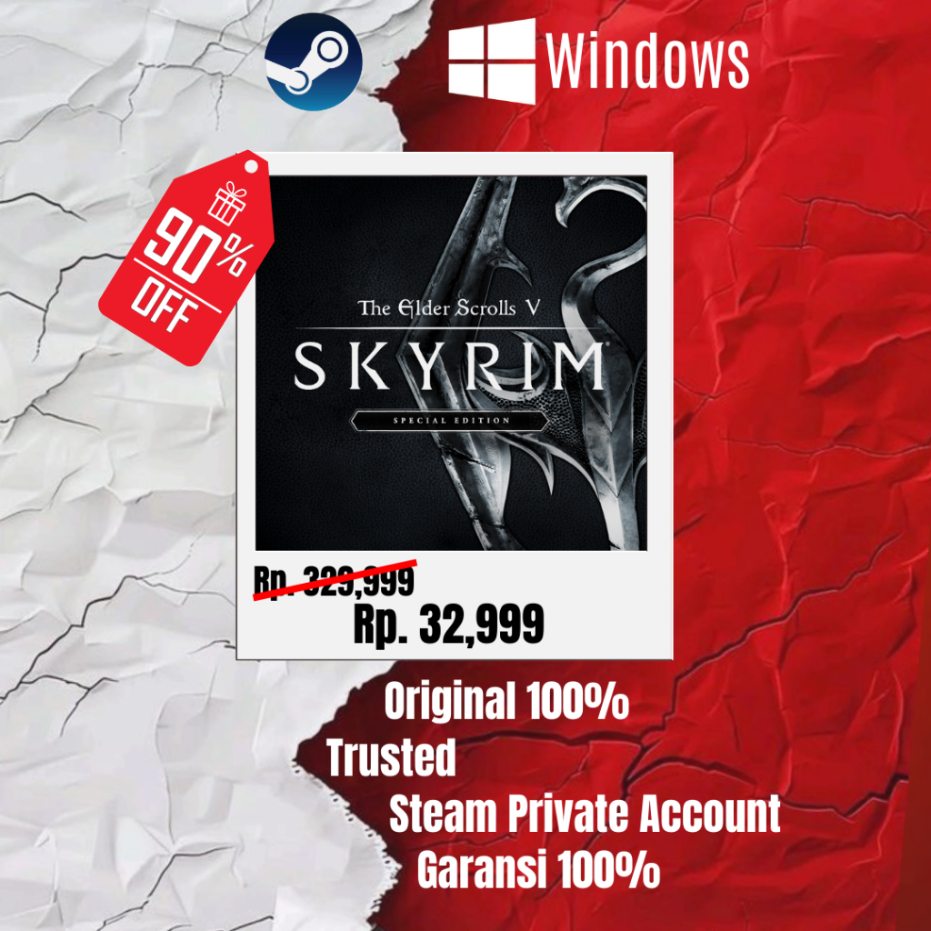 The Elder Scrolls V: Skyrim Special Edition - Game Steam PC ORIGINAL