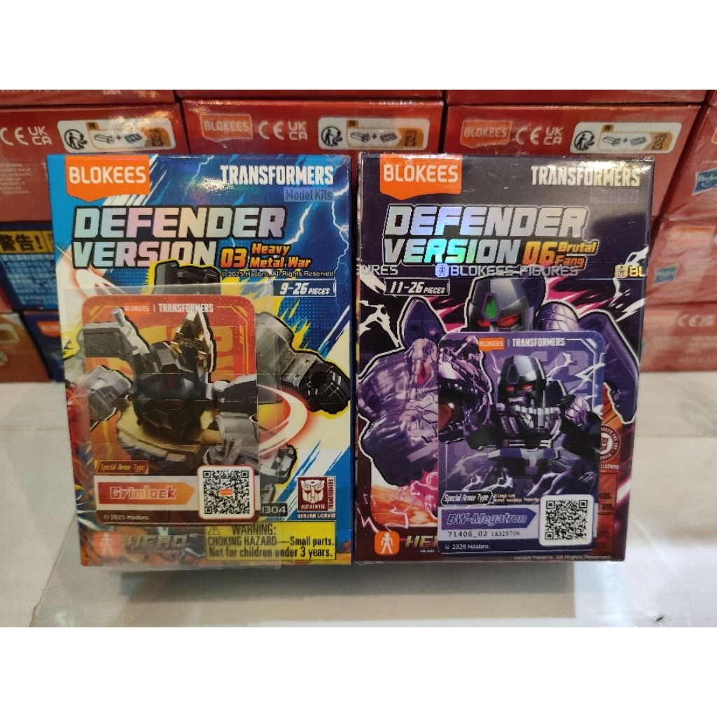 Blokees Super Secret BW-Megatron + Super Secret Grimlock OFC