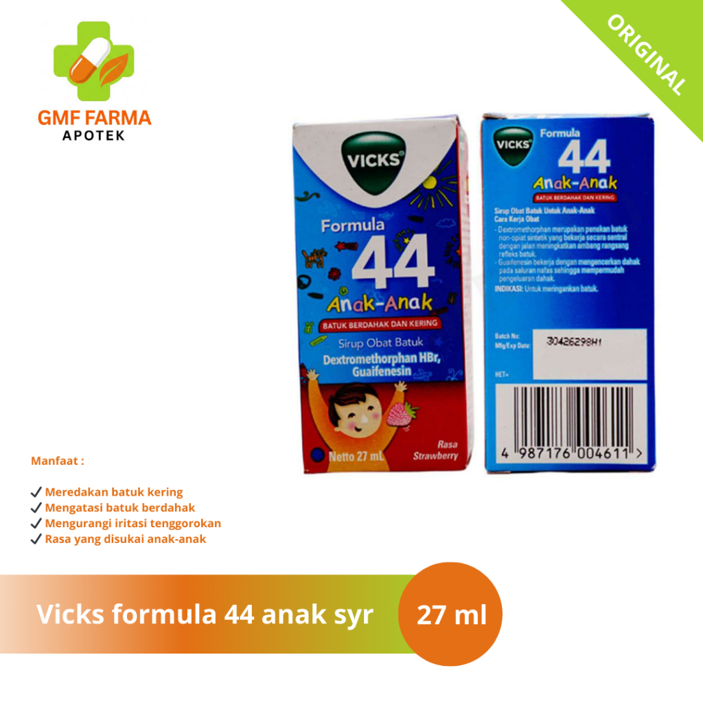 Vicks Formula 44 Anak 27ml