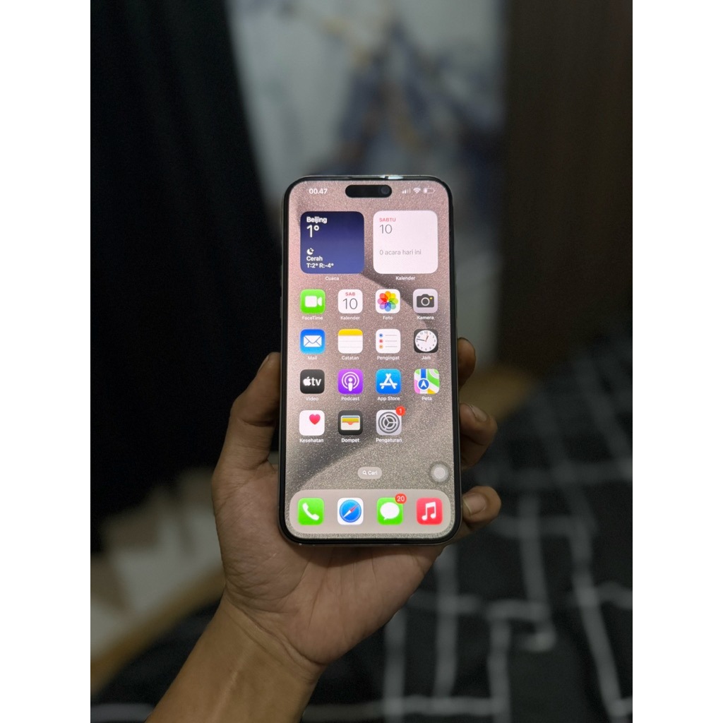 iphone 15 promax inter second 256gb nominus