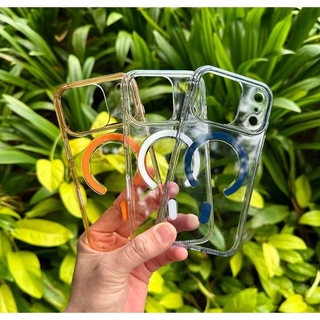 Hardcase Premium Transparan MagSafe iPhone 17 / 17 Pro / 17 Pro Max – Anti Yellow • Shockproof • Sli