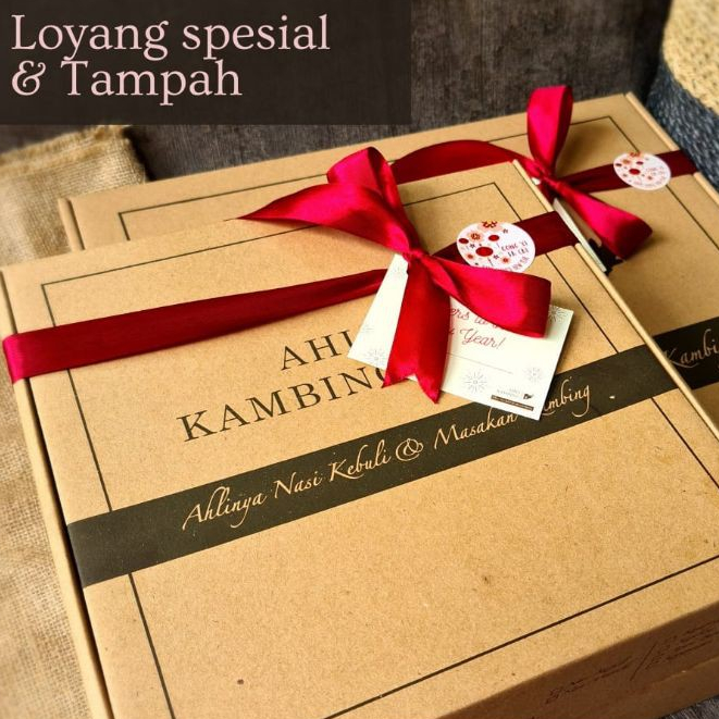 Hampers Imlek Nasi Kebuli/Mandhi Loyang 3 Porsi