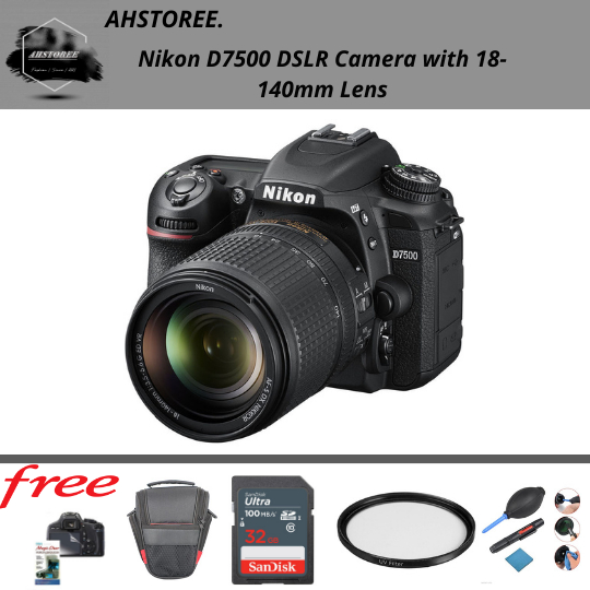 Kamera Nikon D7500 DSLR Camera with 18-140mm Lens / d7500 body only / d7500