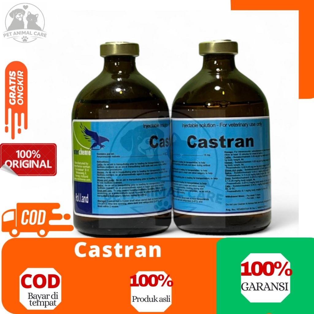 Castran 100 ml - Obat khusus untuk hewan ternak