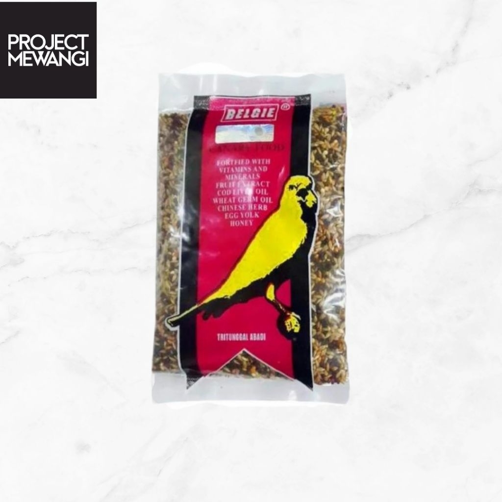 1Dus/Box Belgie Kenari Pakan Burung kenari Isi 40pcs