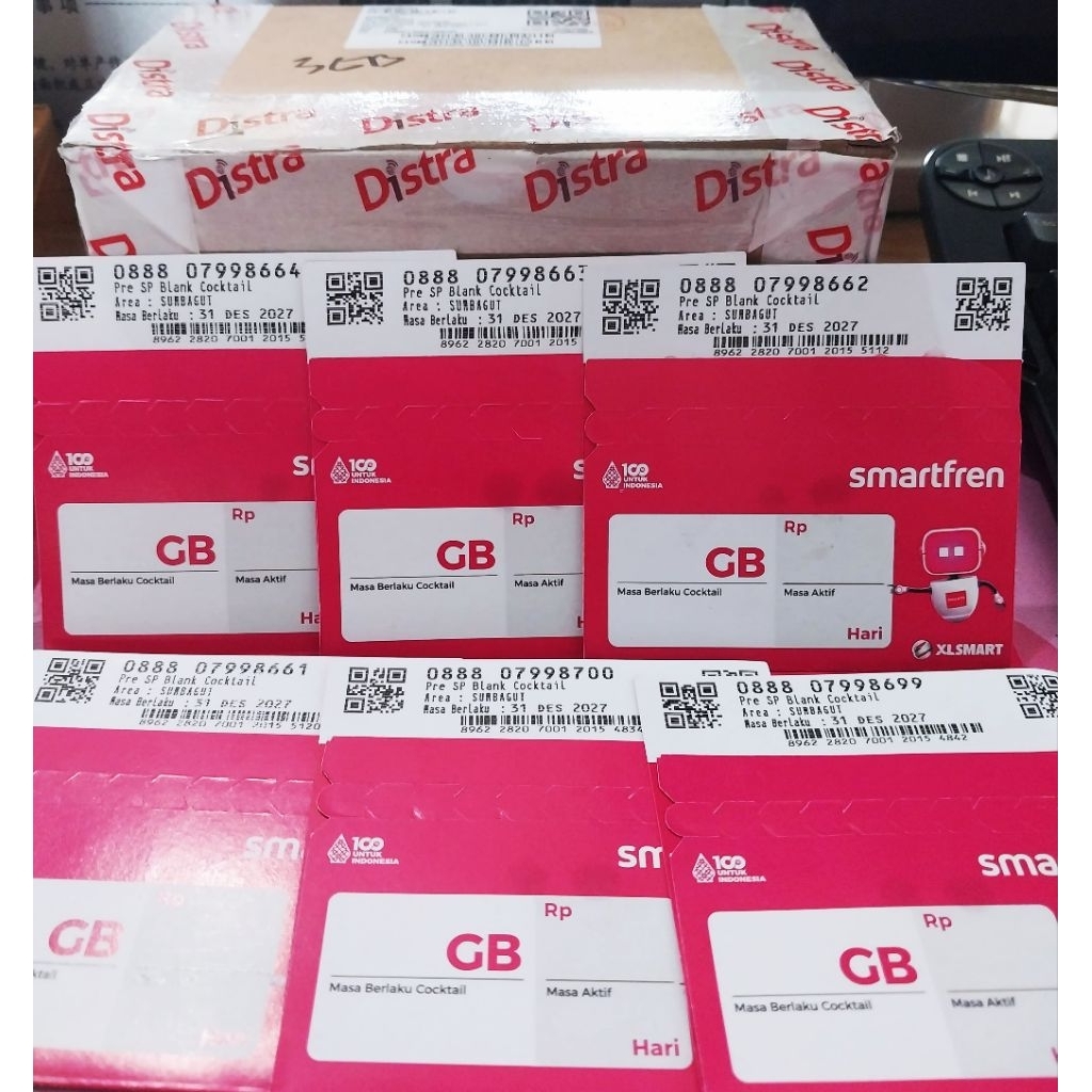 KARTU PERDANA SMARTFREN KUOTA 3GB