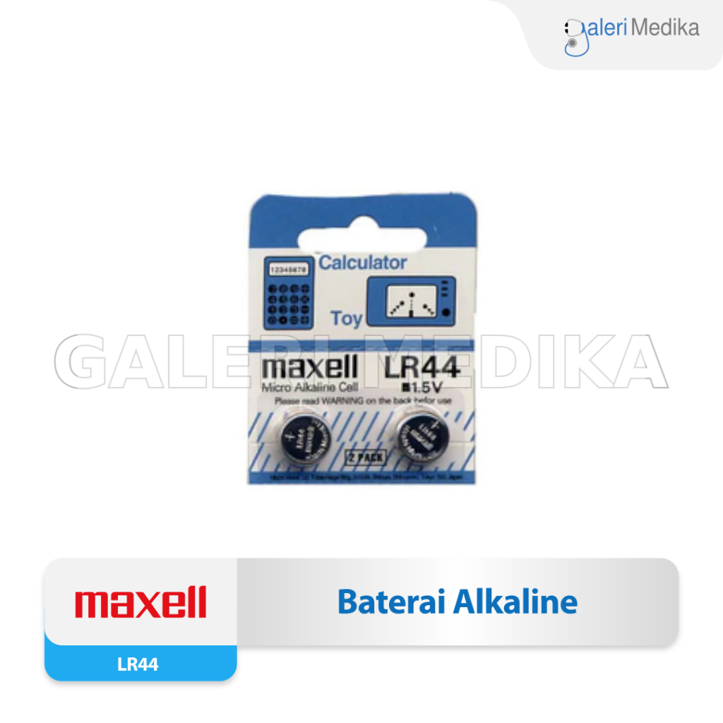 Baterai Lithium LR - 44 LR 44 - Baterai Alat Bantu Degar