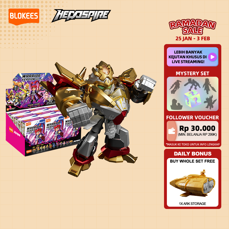 [BARU] BLOKEES Hero Spire Blind Box Mainan Anak Balok Toys (1 PCS)