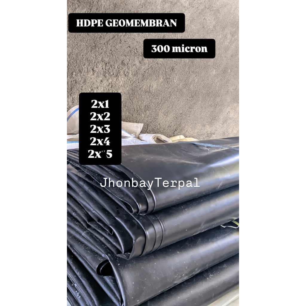 HDPE GEOMEMBRAN Lembaran Lebar 2