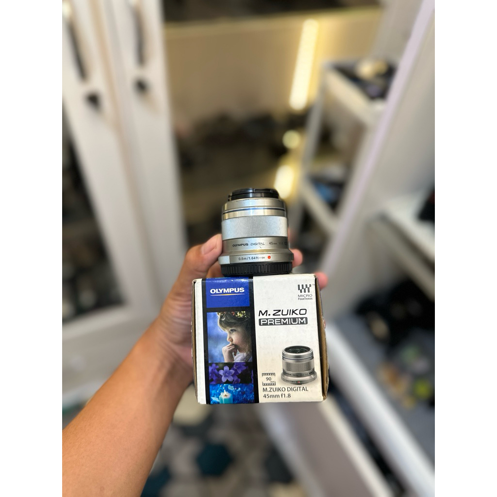 LENSA OLYMPUS M.ZUIKO 45MM F1.8