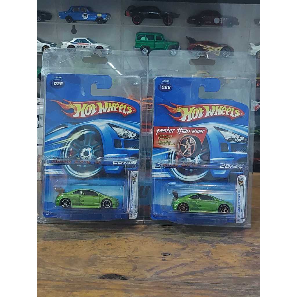 Hot Wheels Blue card HONDA CIVIC SI HIJAU FIRST EDITION 2006 FREE PROTEKTOR