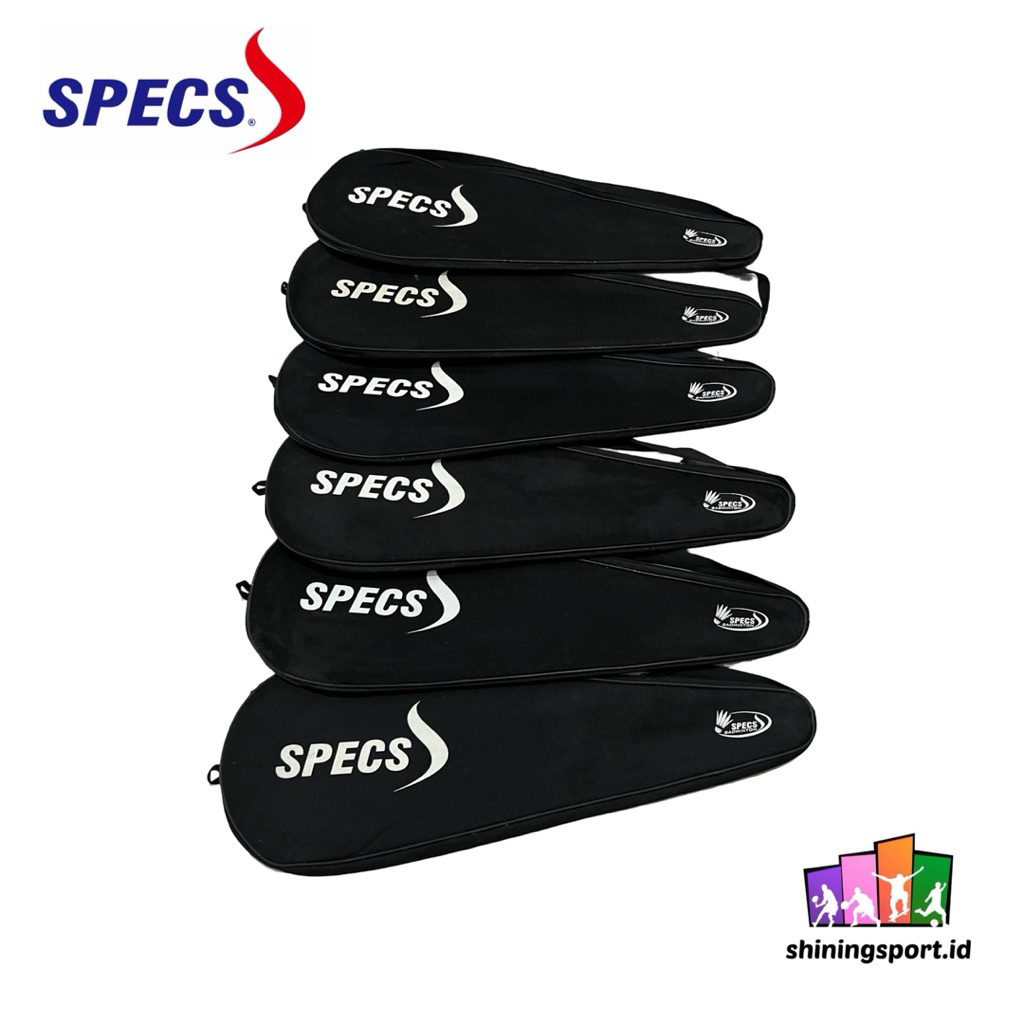 Tas Raket Badminton Specs 1R Bahan Kain Tebal Produk Baru 100% Original