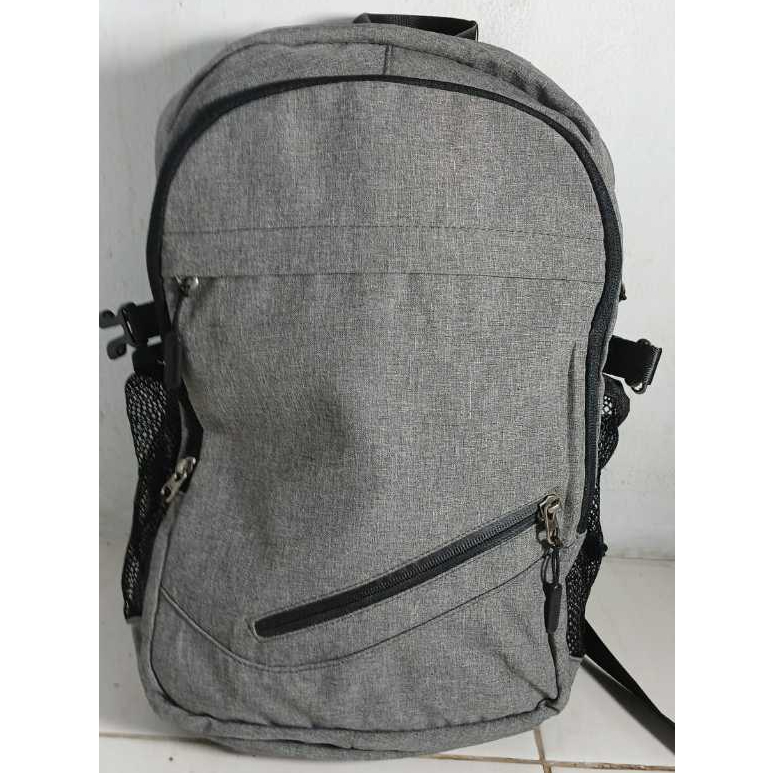 Tas Ransel TUGUAN Grey – Simpel, Sporty
