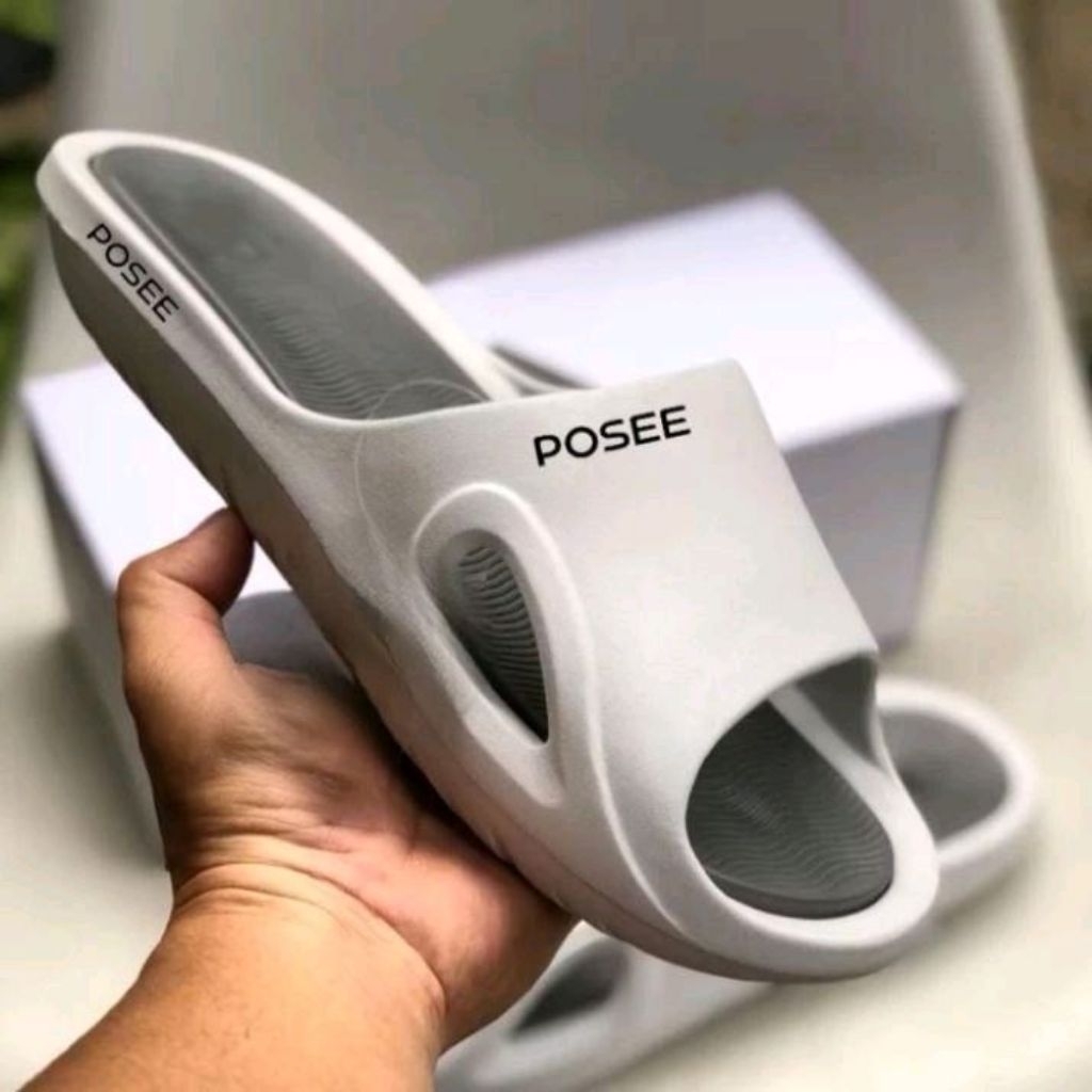 SANDAL SLOP PRIA POSEE SANDAL SLIDES POSEE COWOK POSEE SANDAL SANDAL SLIP ON POSEE ANTI SLIP-GREEN 3