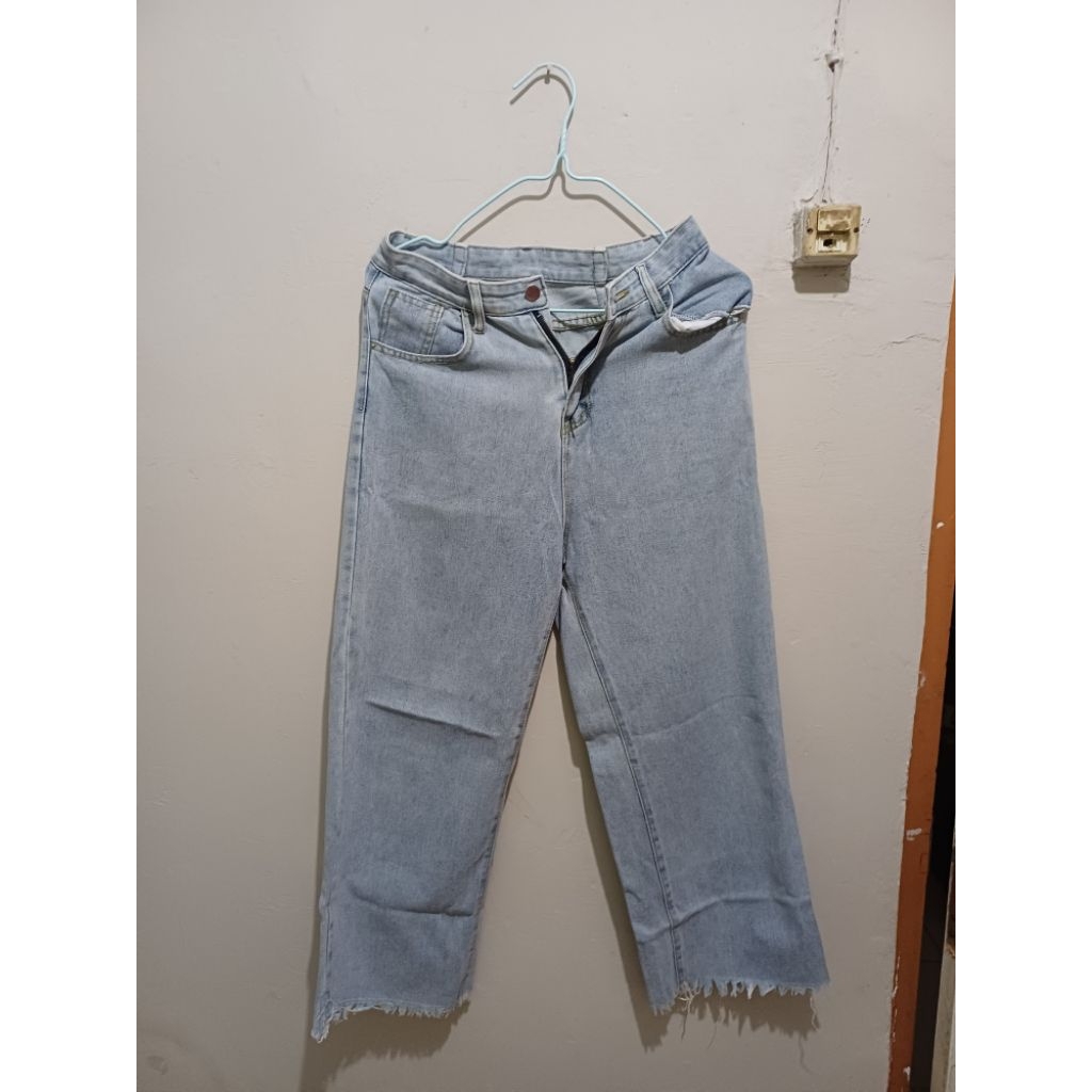 preloved celana jeans rawis