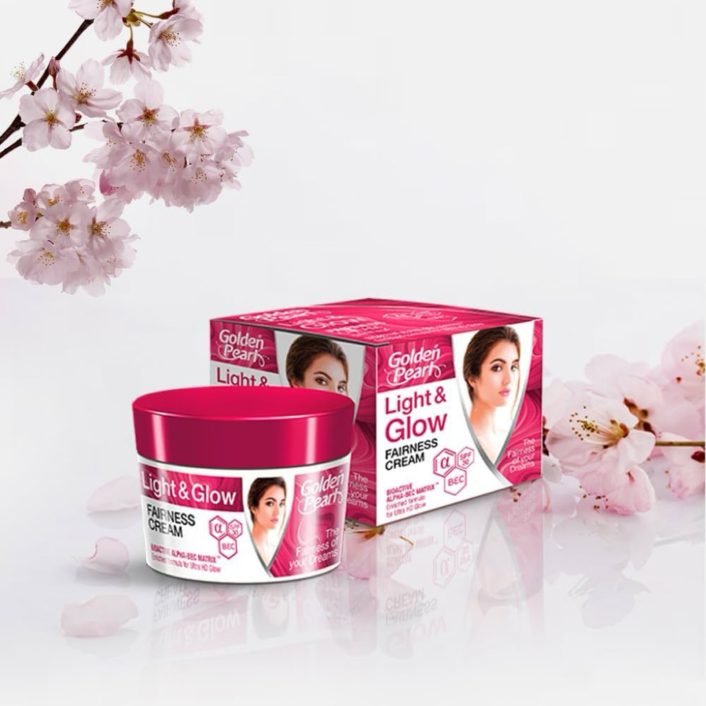 Golden Pearl Light & Glow Cream day and night//Original Asli Produk Pakistan