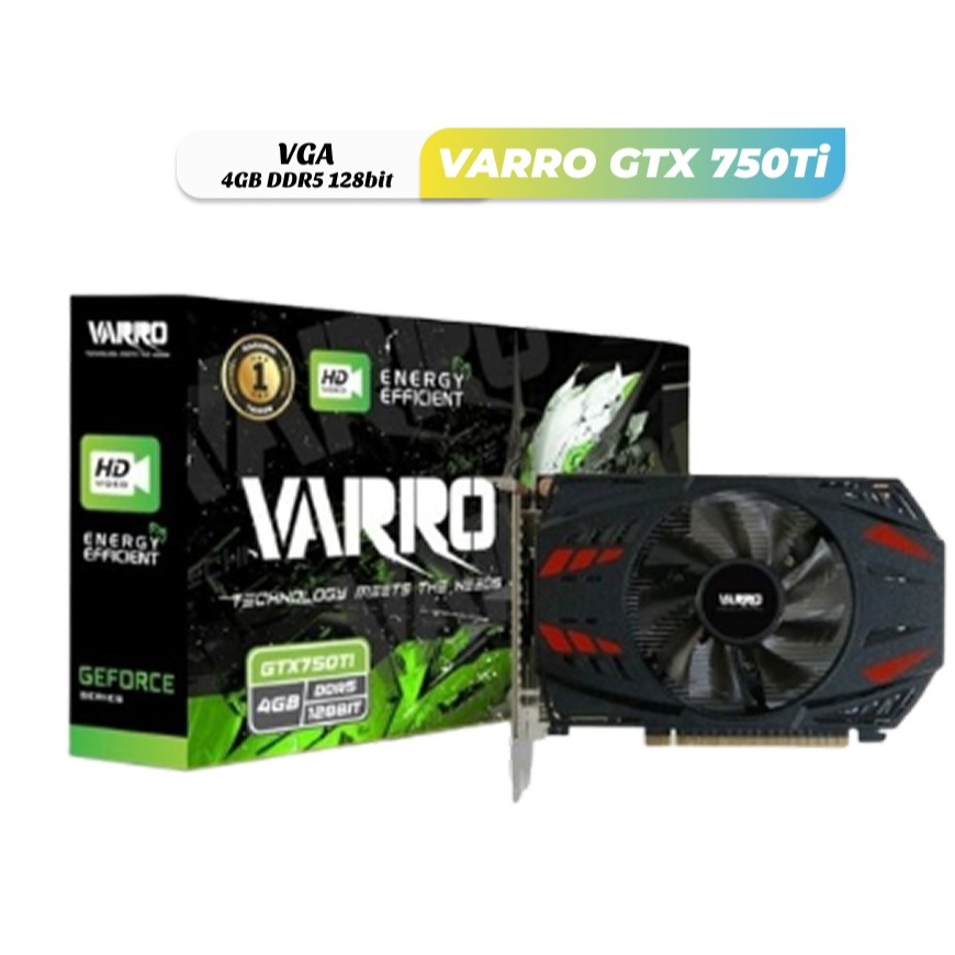 VGA Nvidia Geforce GTX750Ti GTX 750Ti 4GB GDDR5 128bit Varro / Vurrion