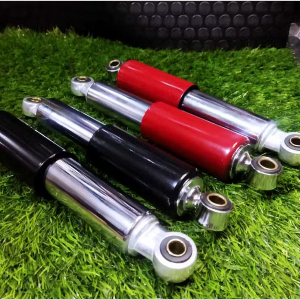 shock sok belakang C70 C700 C800 PENDEK PNP V75 V80 merah hitam detail original
