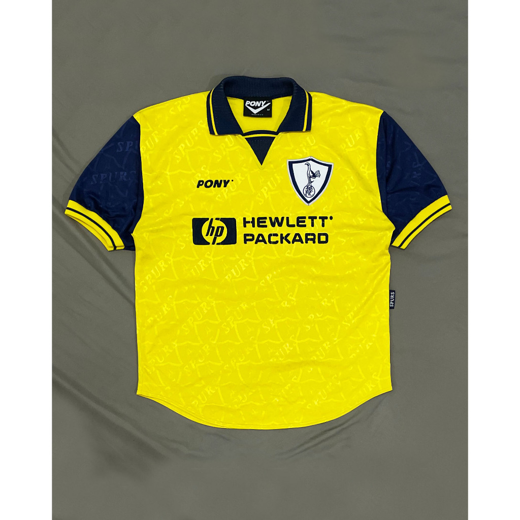Original Pony Tottenham Hotspur Third Kit 1995 1996 Jersey Bola Vintage
