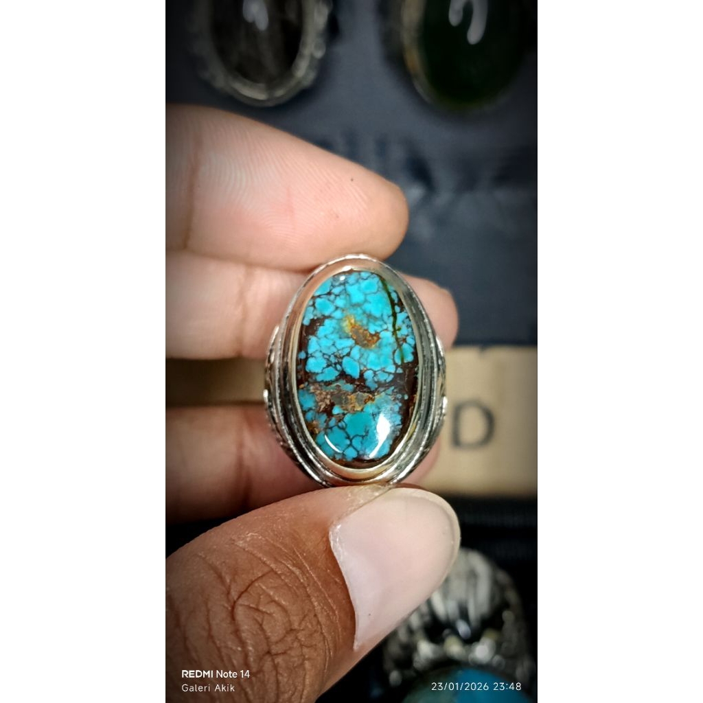 2 pcs pirus persia biru ceplok