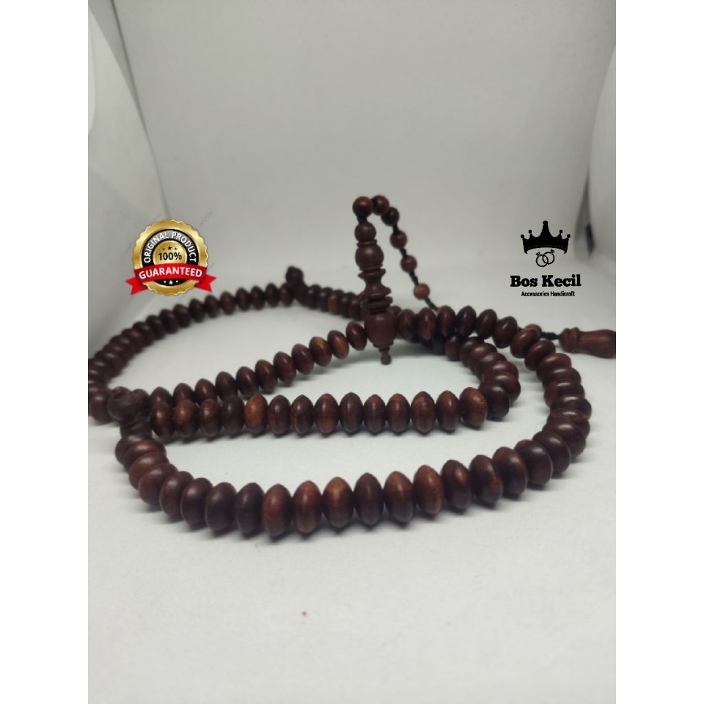 tasbeh nagasari ngurak asli berkualitas / tasbeh nagasari model pipih donat warna asli berkualitas