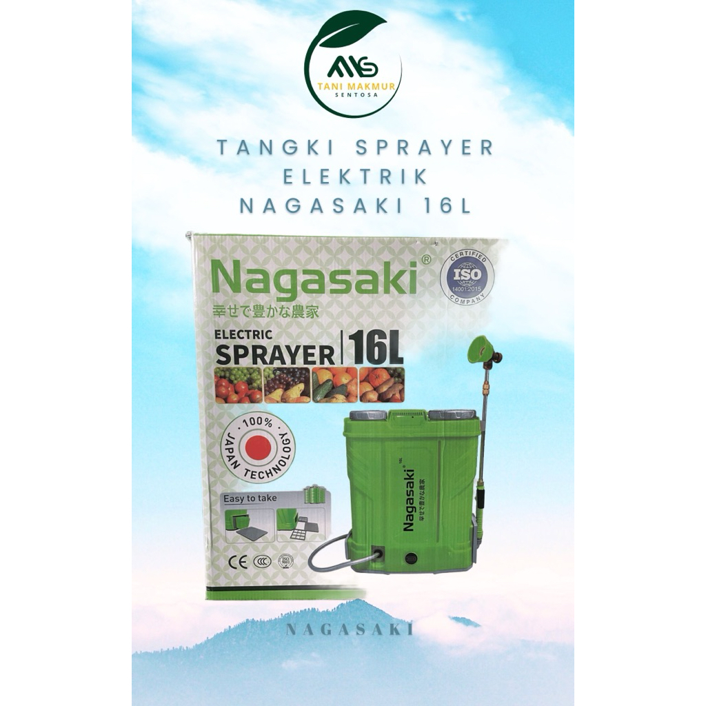 Tangki Sprayer Elektrik NAGASAKI 16L (Original)