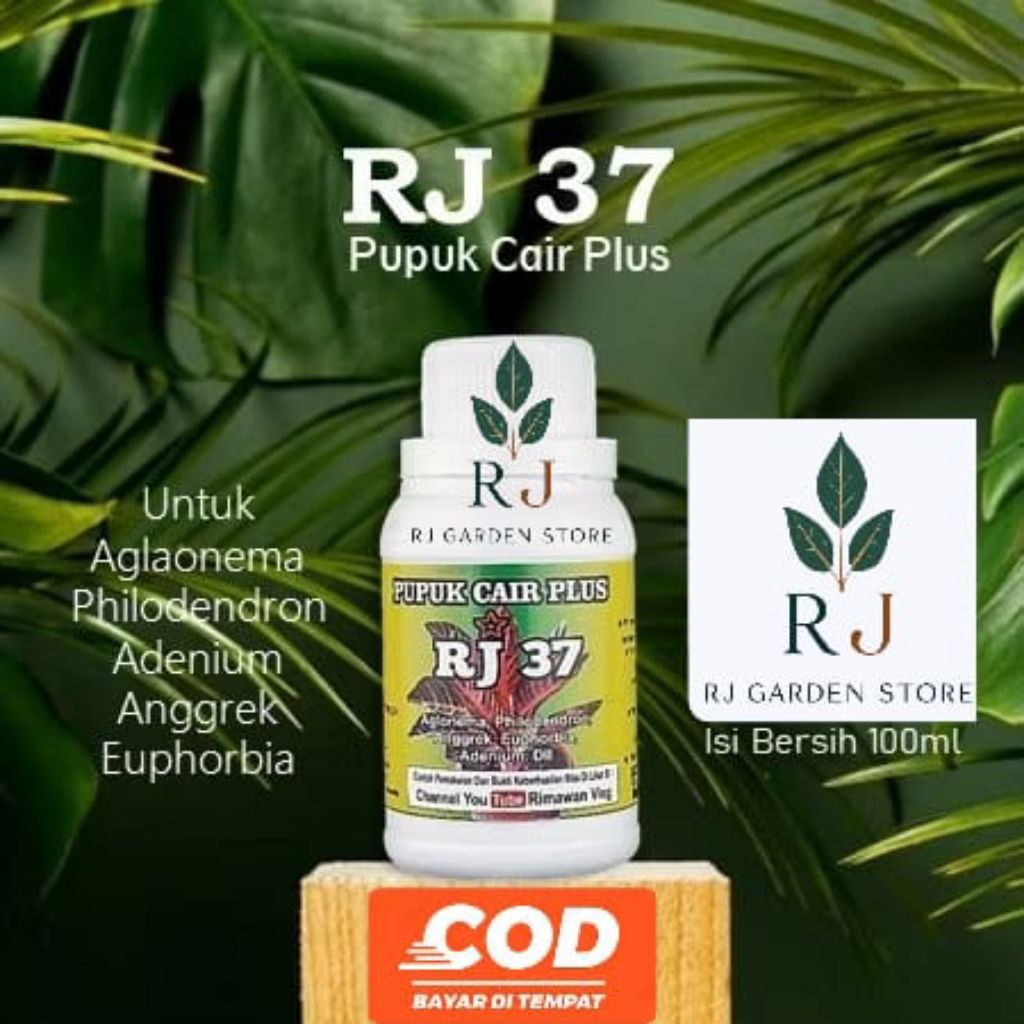 Pupuk Cair Plus RJ 37 Probiotik Multiguna Plus 100ml