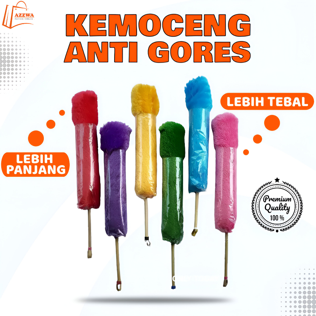 Kemoceng Mobil Anti Gores Sulak Bulu Boneka Lembut Arum Manis Anti Debu