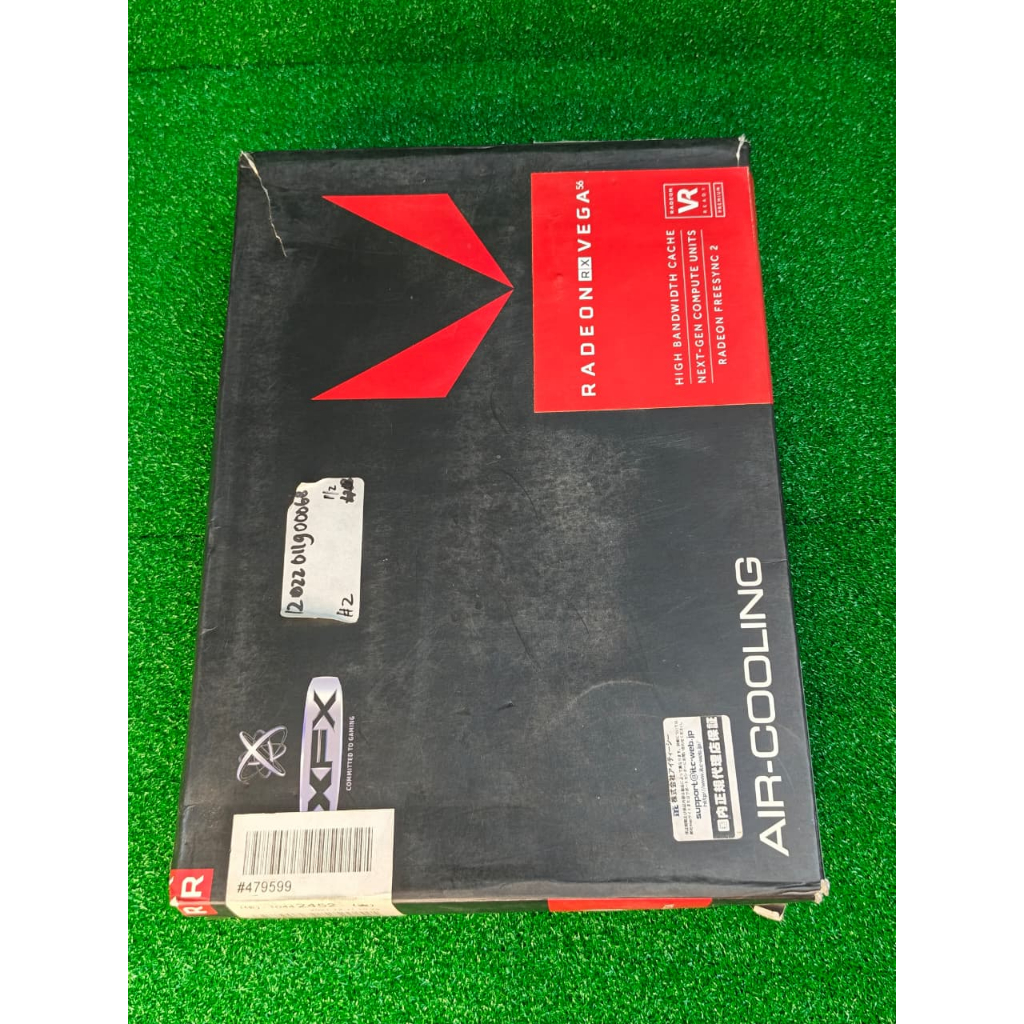 VGA XFX AMD Radeon RX Vega 56 8GB HBM2 Air Cooling Gaming Render FreeSync