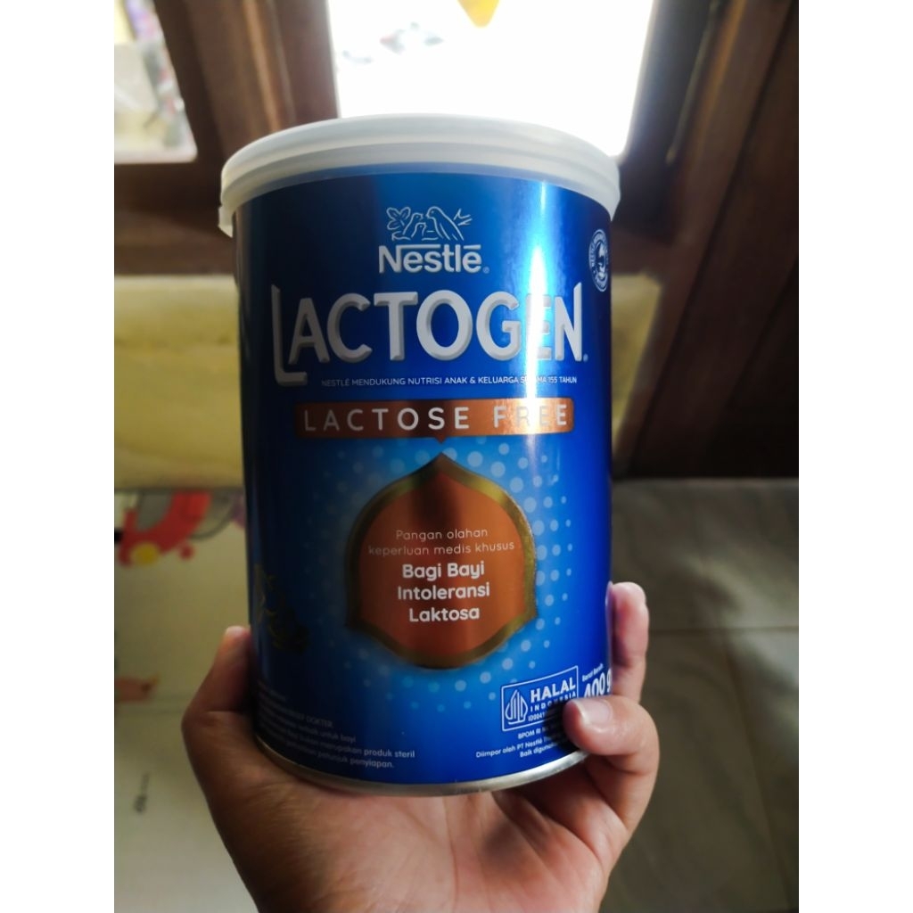 lactogen lactose free susu bebas laktosa (SUDAH BUKA SEGEL)