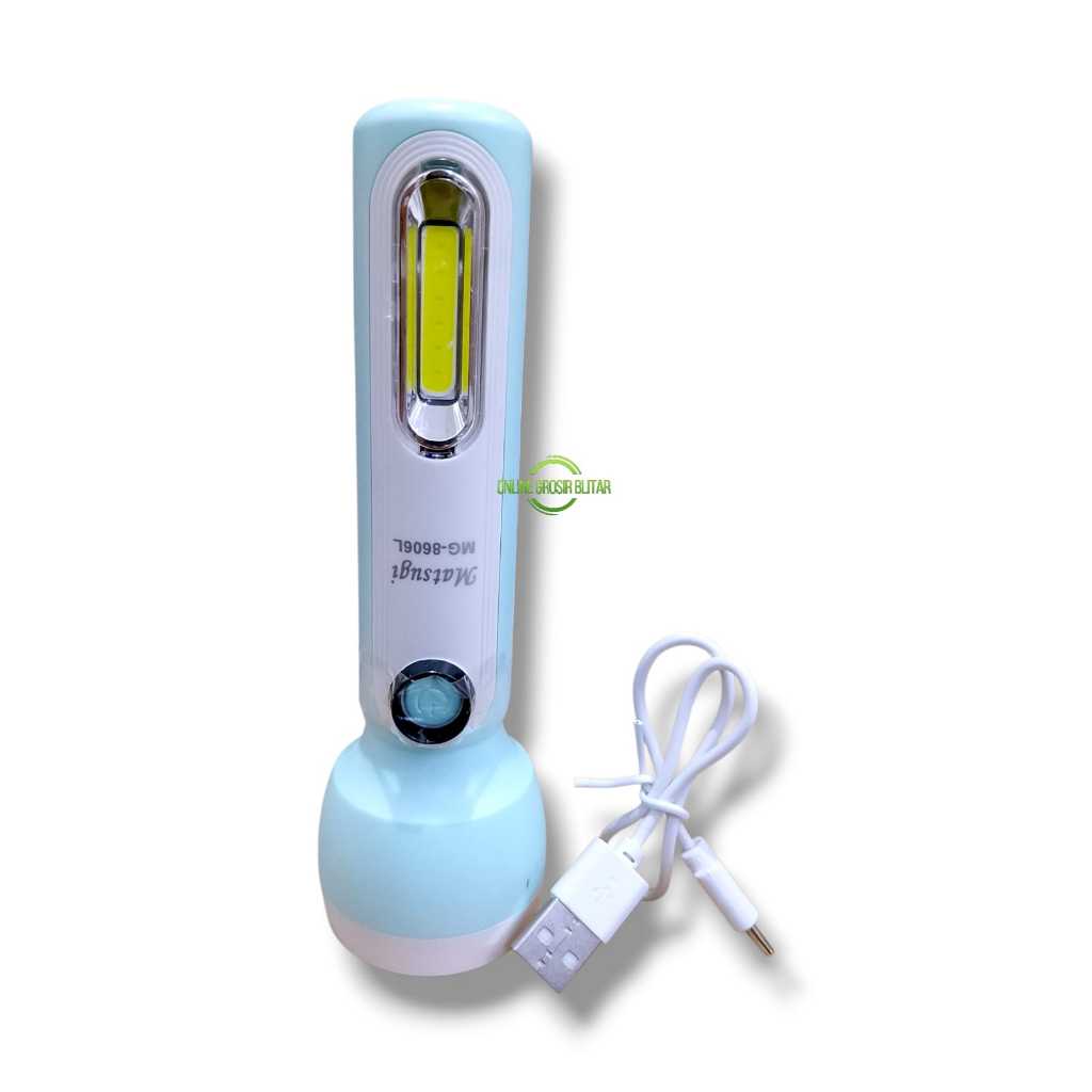 Matsugi Senter Tangan MG-8606L – LED 3W Rechargeable