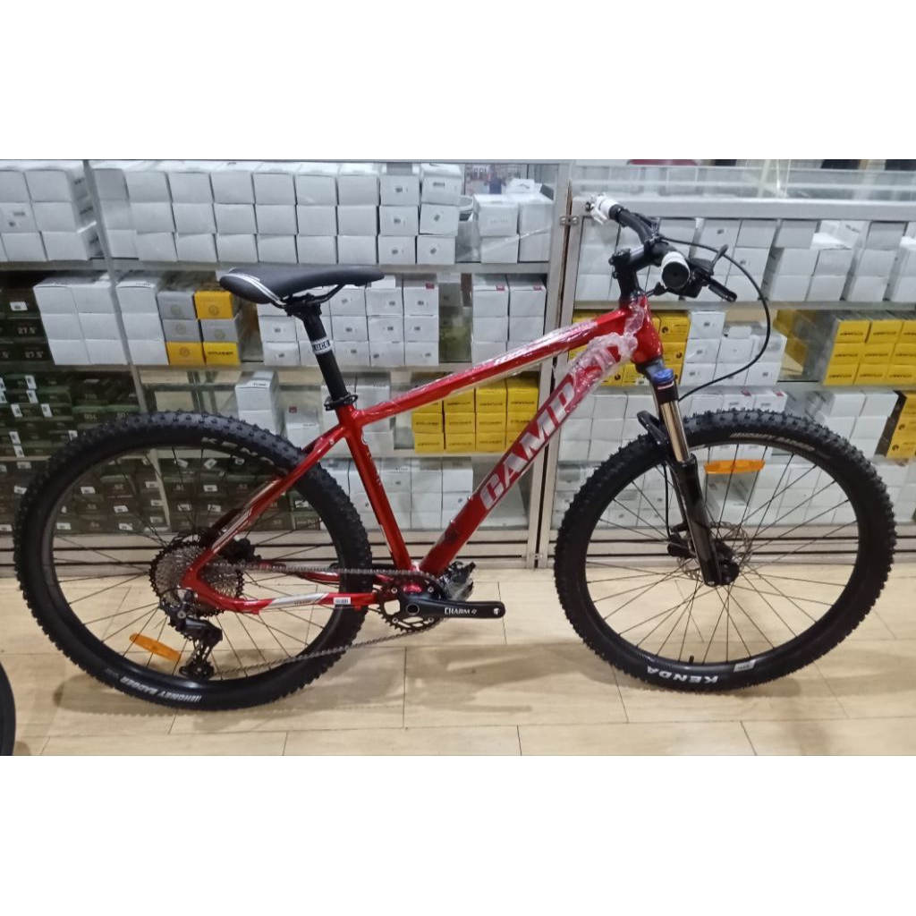SEPEDA MTB GUNUNG CAMP FENIX 4.0 SHIMANO DEORE 1x11 SPEED BRAKE TEKTRO HYDRAULIC